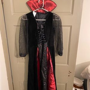 Girls Vampire Halloween Dress